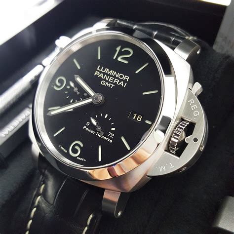 panerai luminor 1950 gmt 3 days automatic acciaio|panerai luminor 1950 review.